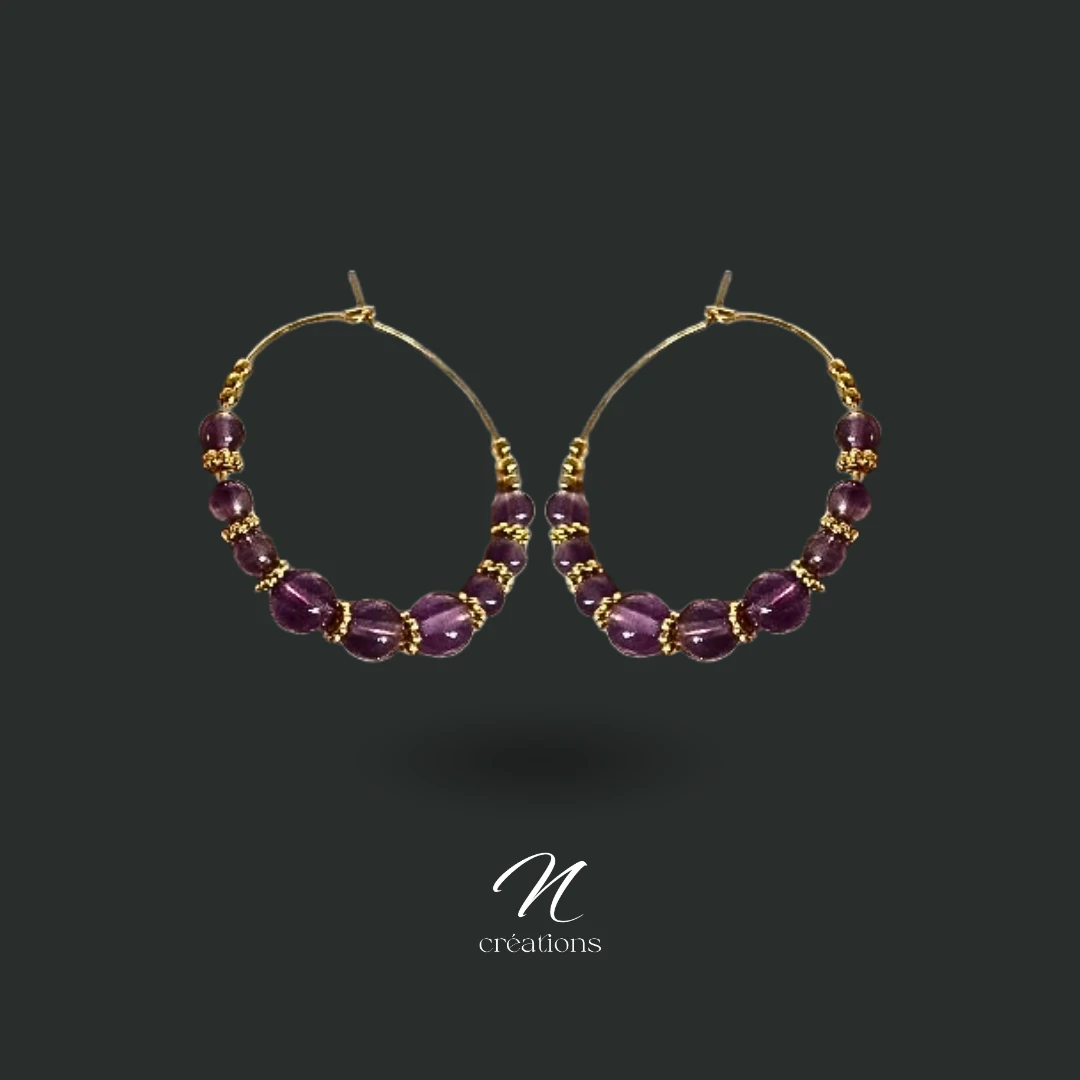 Créoles Améthyste