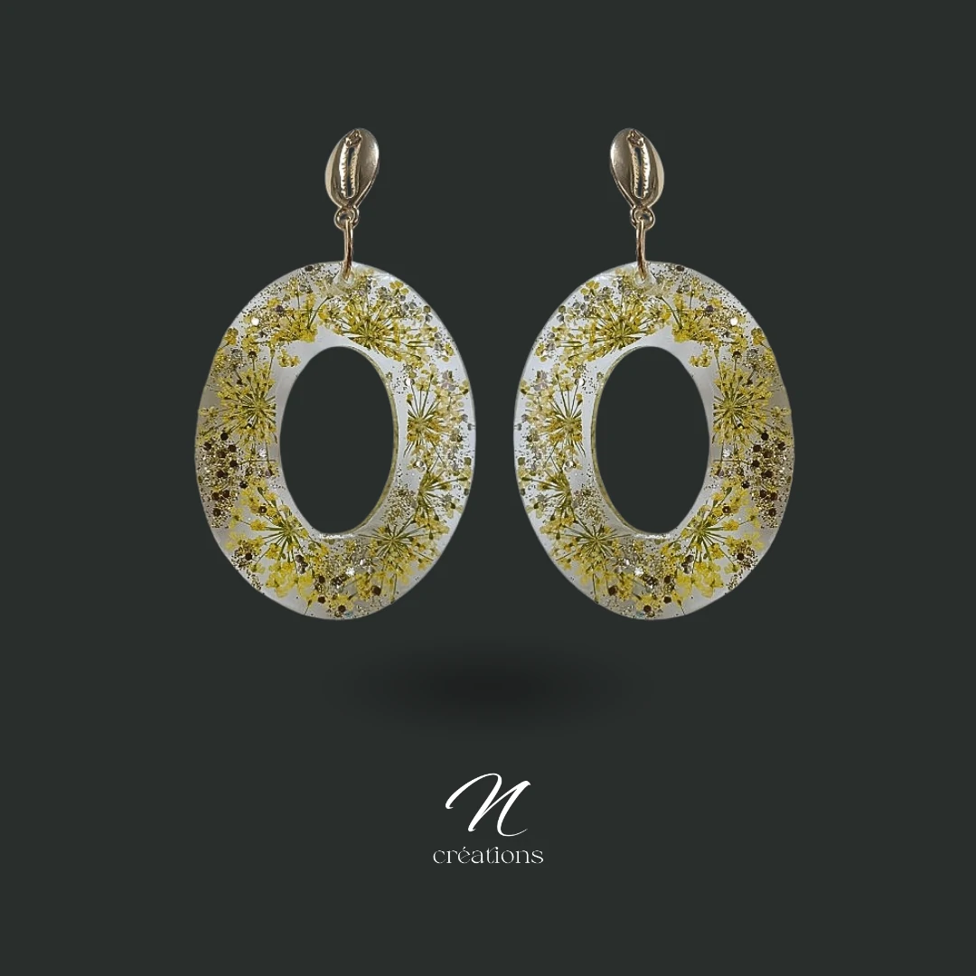 Boucles d’oreilles Champêtre
