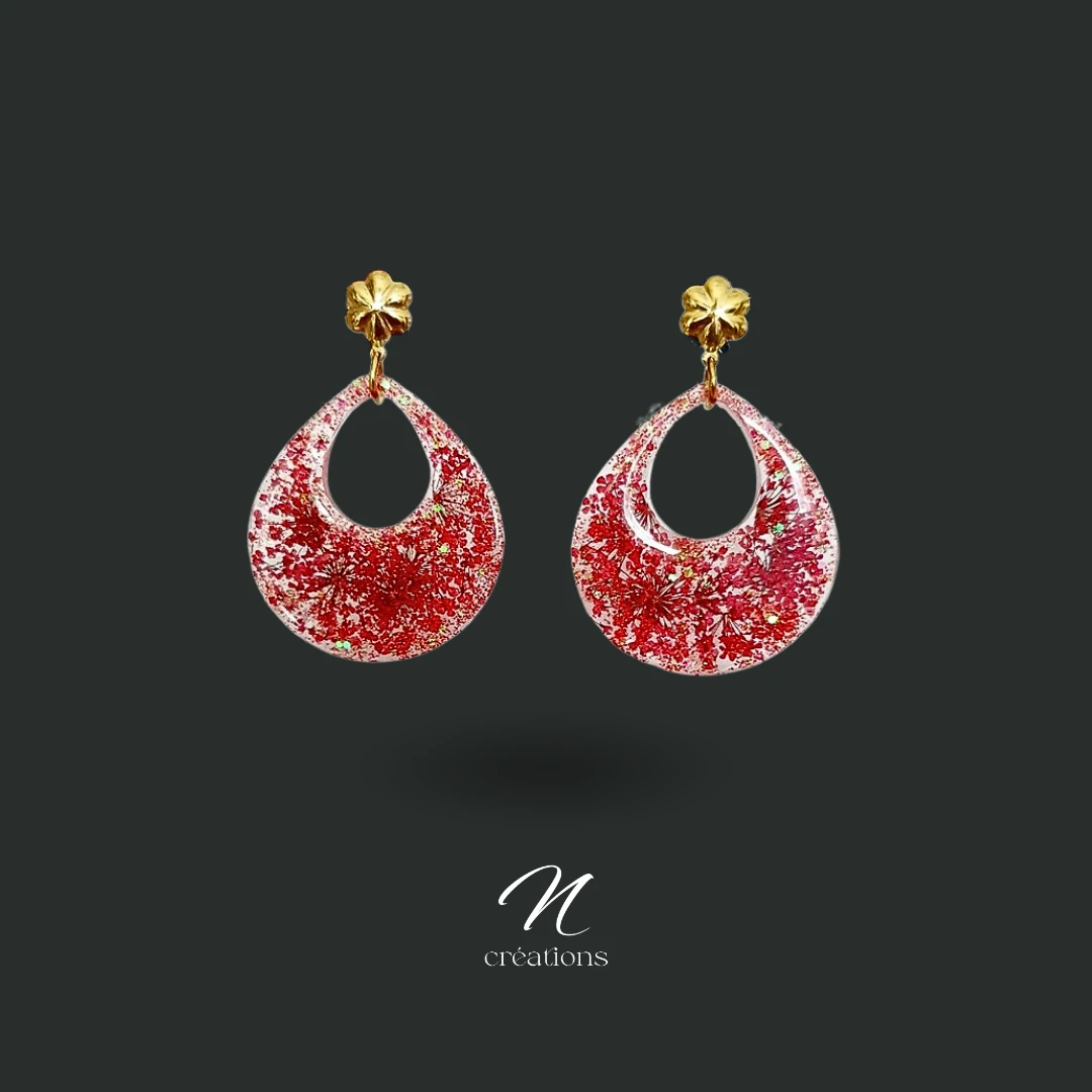 Boucles d’oreilles Printanières