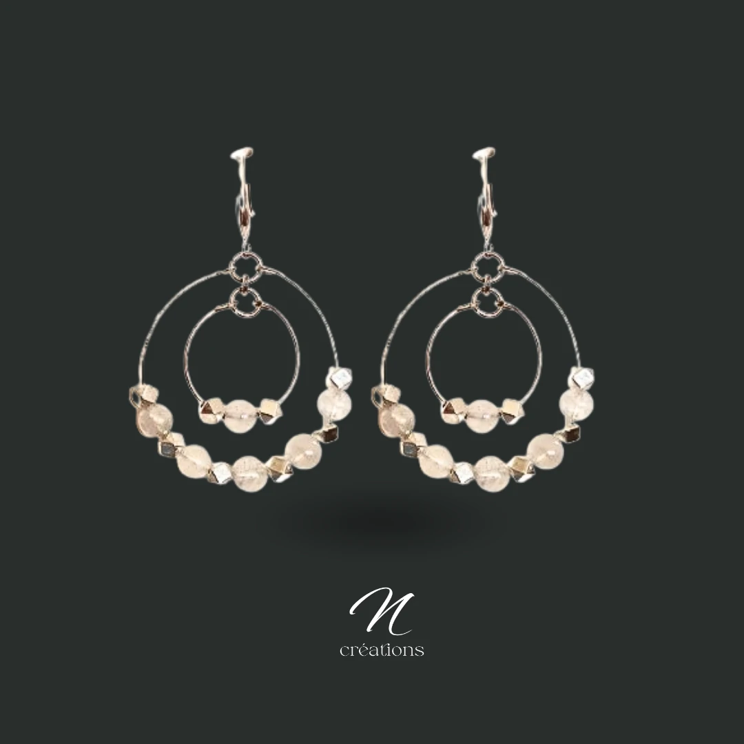 Doubles Créoles Labradorite