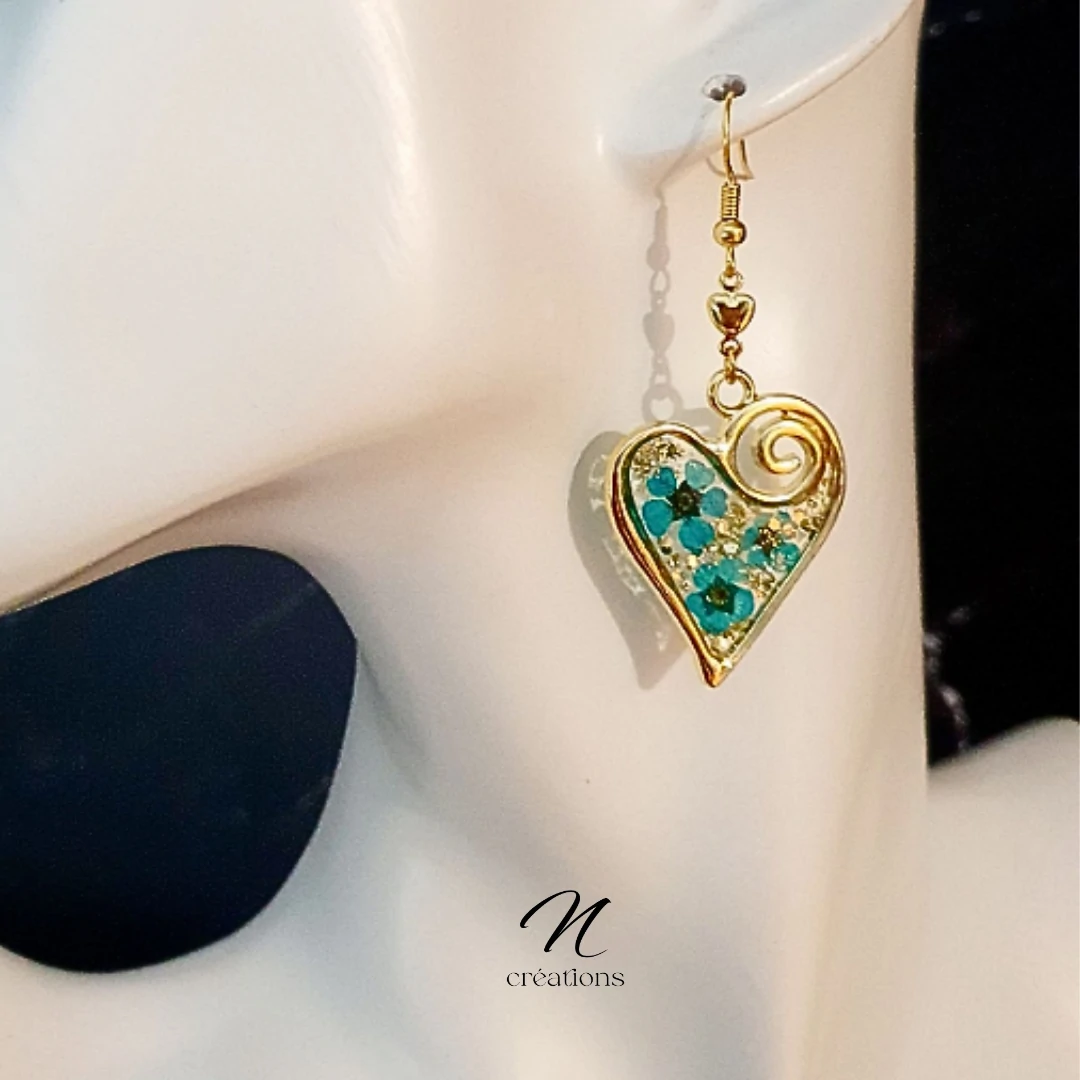 Boucles d'oreilles Cœurs