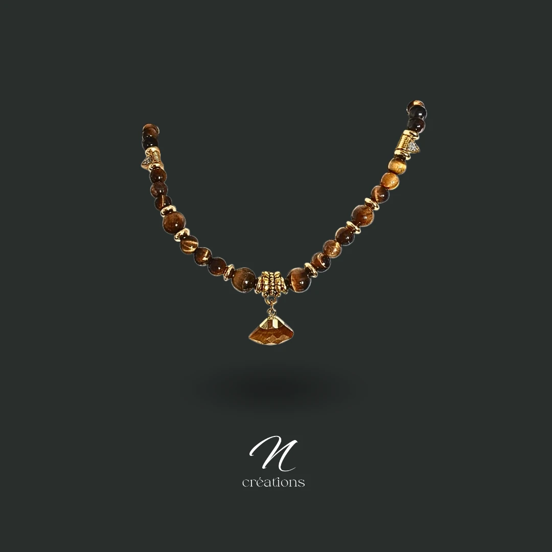 Tour de Cou Œil de Tigre