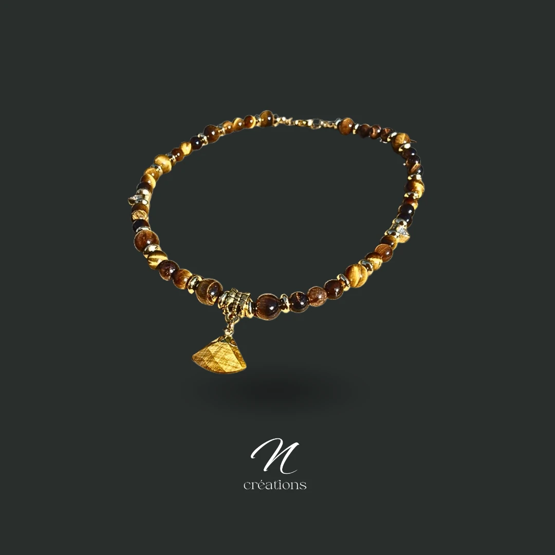 Tour de Cou Œil de Tigre