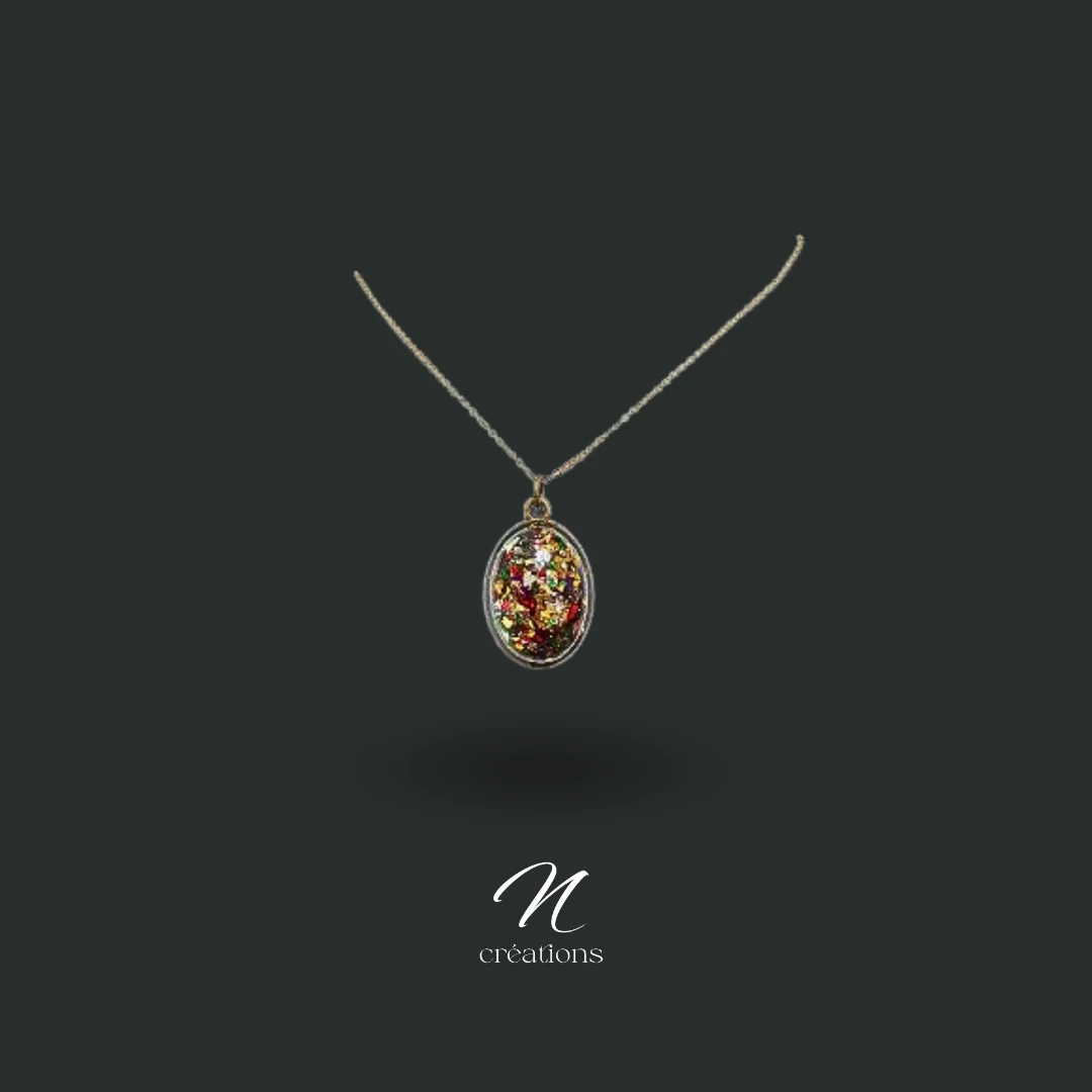 Collier bronze artisanal