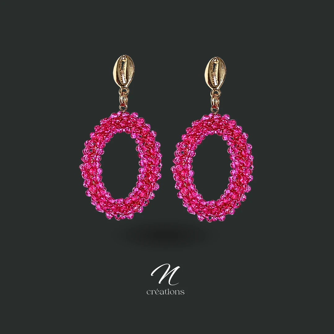 Boucles d'Oreilles Cauris